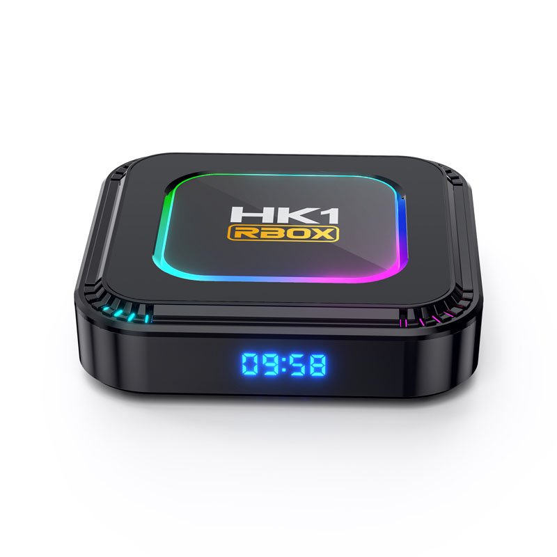 2023 Newest Android 13 Smart box HK1 RBOX K8 Set-top Box 2.4G/5G Wifi6 Support BT 4GB 128GB Media Player