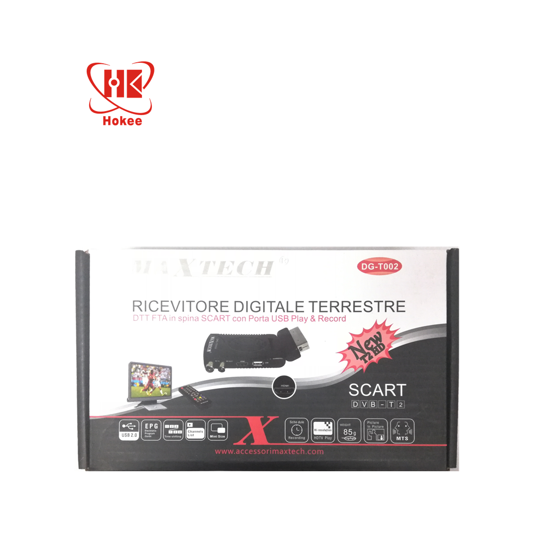 China Supplier MPEG4 Set Top Box with Youtube DGT002