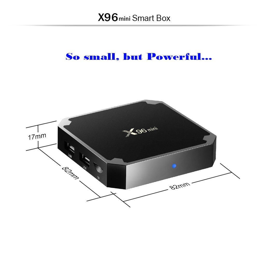 X96 mini Android 9.0 Set top box Smart Network Player S905W HD 4K TV BOX