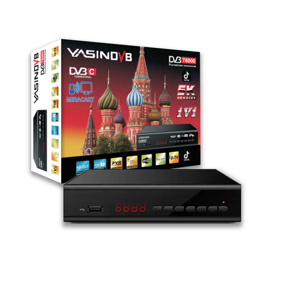 DVB-T2 DVB-C FTA free to air TV Receiver HD Decoder Set Top Box for Russia Europe Africa Middle Asia