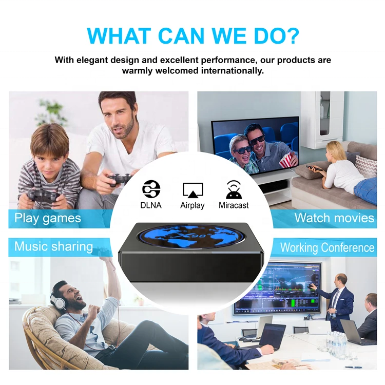 Extraott X98mini Android 10.0 Smart TV Xtream 4k mega ott free sample test Smarter pro Player Set Top Box
