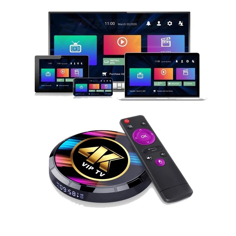 Android IP Ott Smart Lion TV 4K Media Player Set-Top Box Trial
