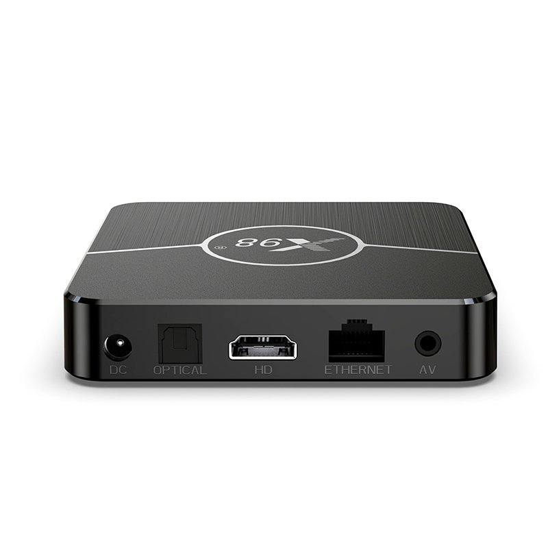 High-performance CPU Amlogic S905W2 Android 11 Smart Tv Box X98 Plus Quad Core Dual Wifi 4k AV1 Set Top Box