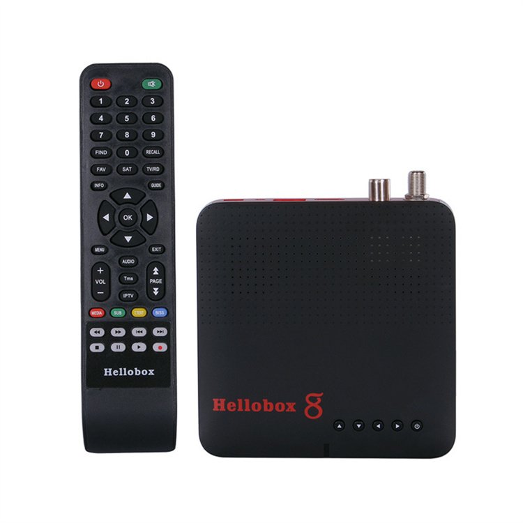 Hellobox 8 DVB-S2/S2X/T2 cheap price set top box good quality satellite receiver