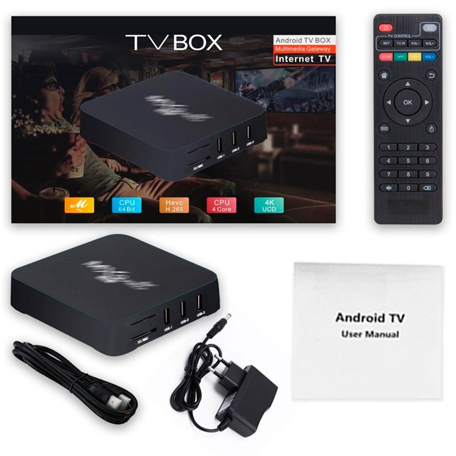 wholesale MX factory pro Android TV box intelligent network Foreign trade set-top box 4K high-definition TVBOX