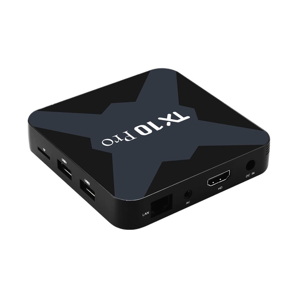 Custom 8GB Ram 128GB Rom Tv box Android 13 Media Player TX10 Pro Smart TVBox Quad Core 5G WIFI 4K Set-Top Box Android Tv Box