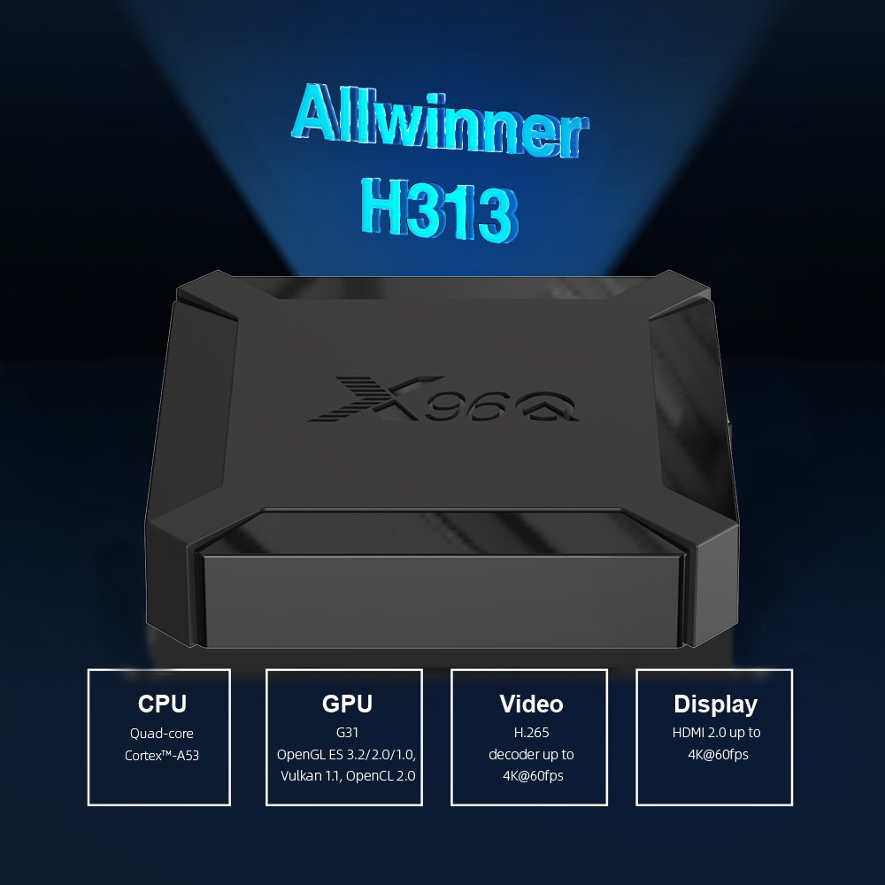 Topleo X96Q tv box Factory Support private label streaming firmware update smart x96q 2gb 16gb android tv box