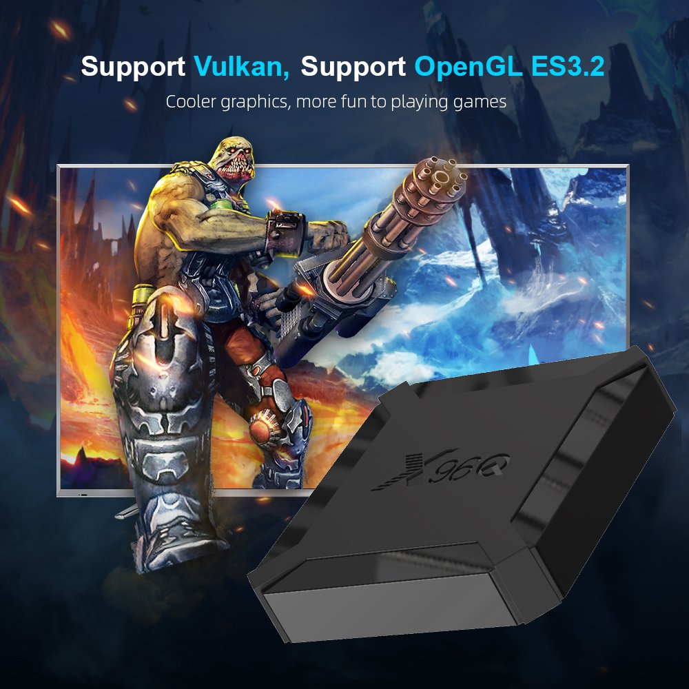 Topleo X96Q tv box Factory Support private label streaming firmware update smart x96q 2gb 16gb android tv box