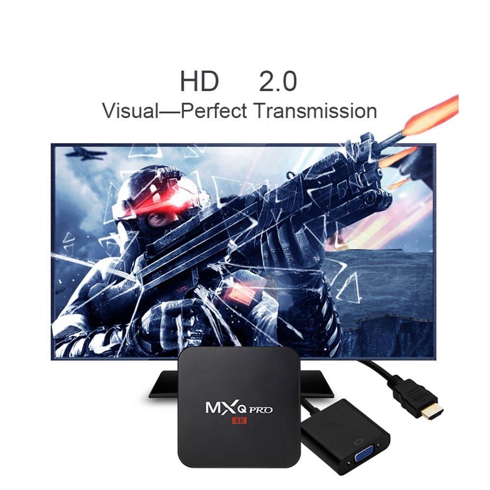 2024 Factory Wholesale Cheap Price Media Player MXQ PRO Android Set top OTT Set Top Box Smart TV Android 4K 5G Box