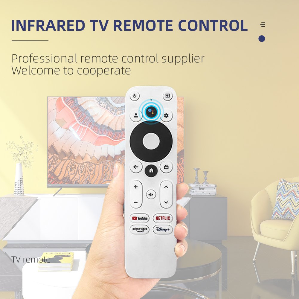 New Voice Remote control Compatible For Google TV Set-top box H96 max HAKOPRO Android MECOOL SKYWORTH Google Certified TV stick