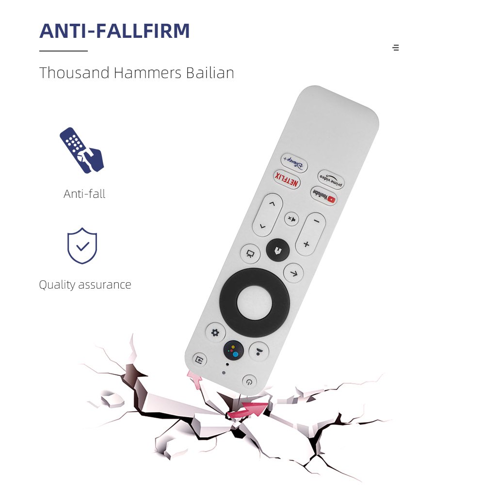 New Voice Remote control Compatible For Google TV Set-top box H96 max HAKOPRO Android MECOOL SKYWORTH Google Certified TV stick