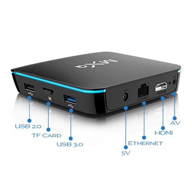 SET TOP BOX ANDROID 9 STREAMING TV BOX 4GB 32GB 8K 5G WIFI DDR4 SMART MXQ PRO 4K ANDROID TV BOX