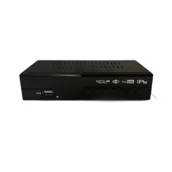 Hot sale Indonesia FTA TV decoder stb HD digital receiver dvb t2 tv box set top box