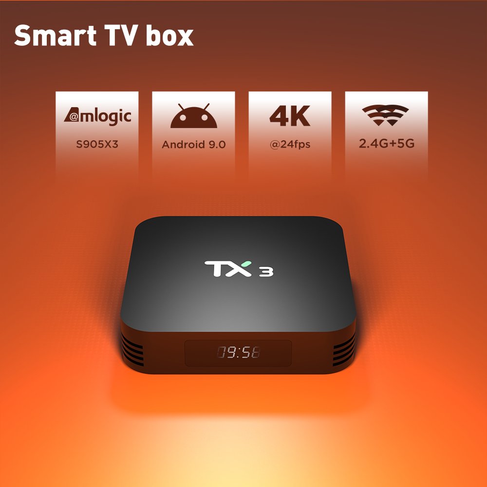 Home theater 4K Android TV Box Free Channels Tanix TX3 iptv subscription 12 months Amlogic s905x3 2gb 32gb set-top box