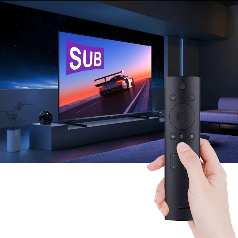 For smart Tv Remote Control Portable 2.4G Wireless English Version sub Tv Control 1 For 3 leadcool x96 mini max Android tv box