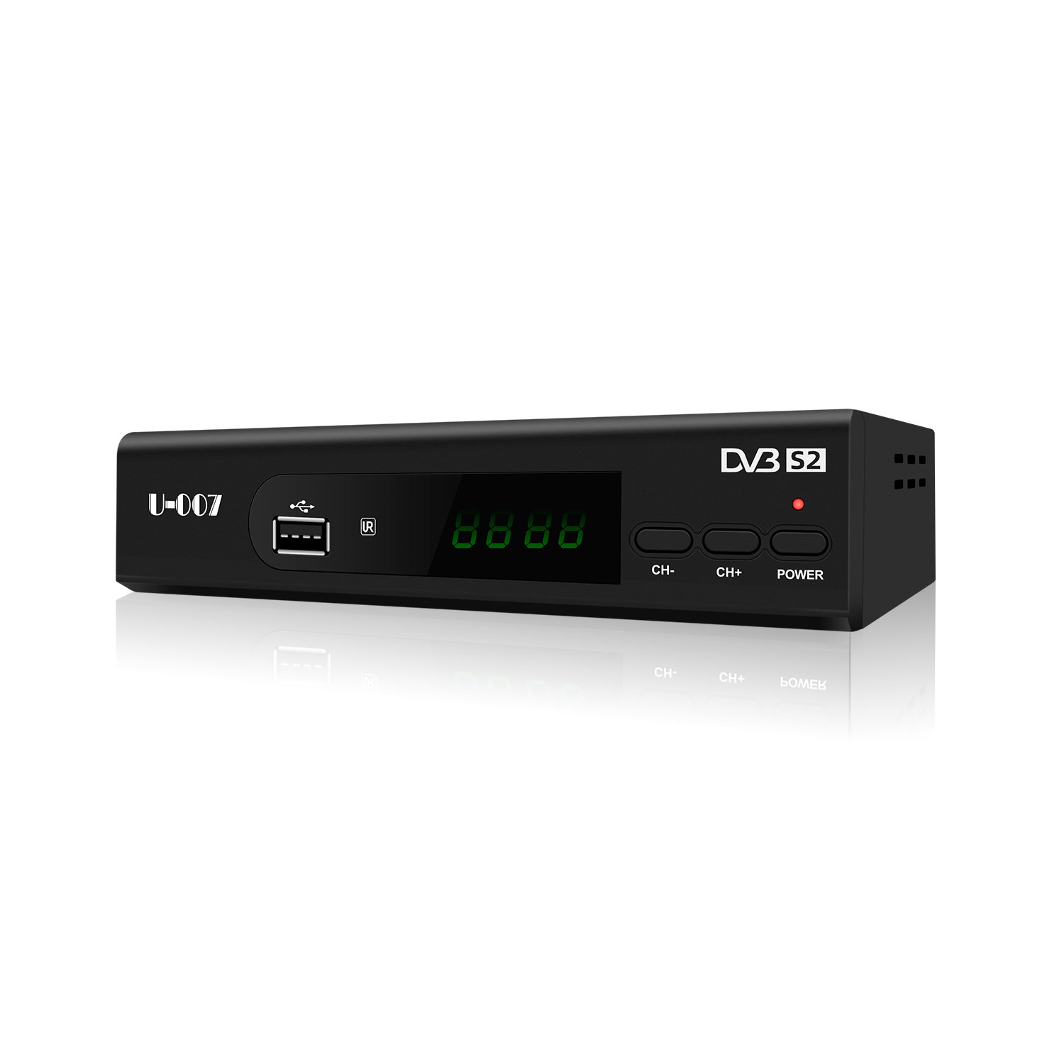 Full HD PVR EPG Multi-Media Playback decodificador 1080P DVB S2 Decoder H.264 DVB S2 Set Top Box digital tv Satellite Receiver