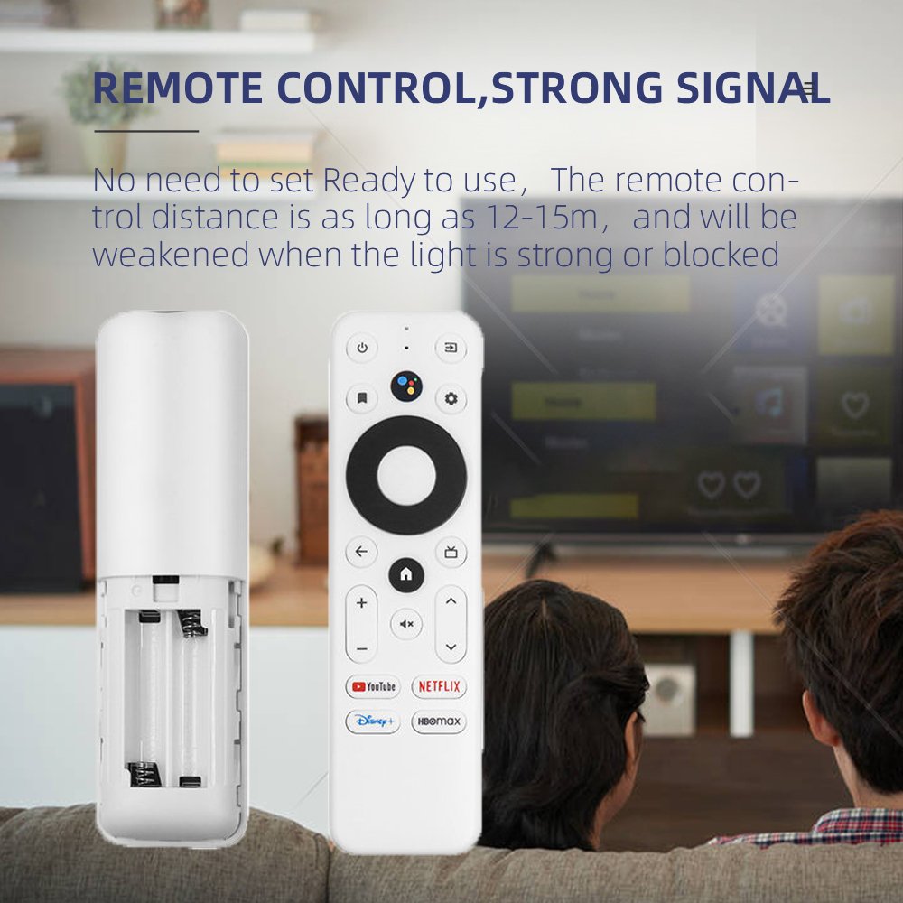 New Voice Remote control Compatible For Google TV Set-top box H96 max HAKOPRO Android MECOOL SKYWORTH Google Certified TV stick