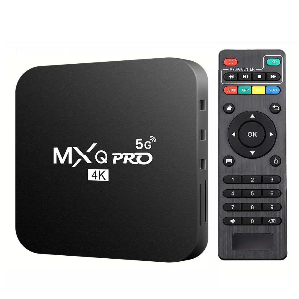 Streaming TV Box 4K Updated Version OED ODM Dual Wifi HD Media Player Receiver Android IOT Set Top Box
