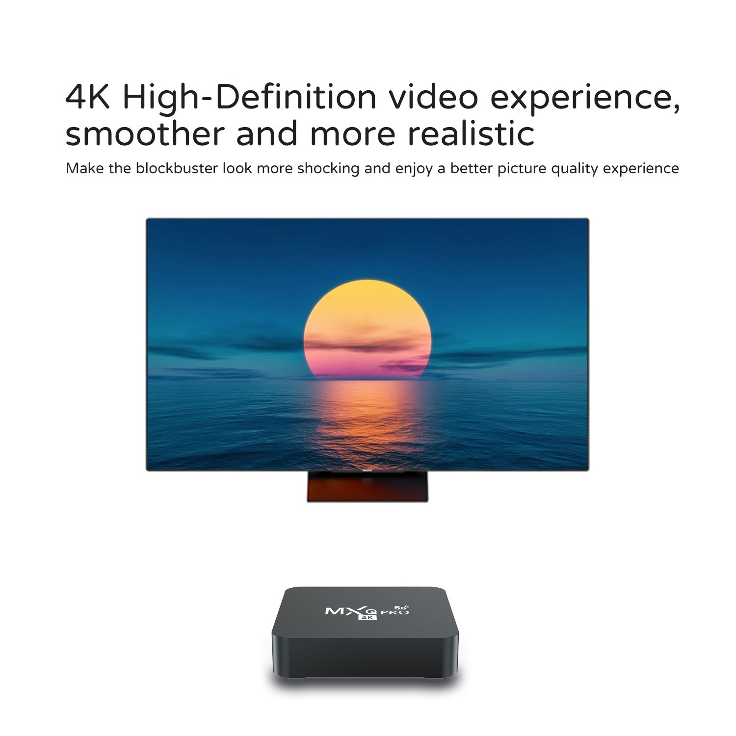 Streaming TV Box 4K Updated Version OED ODM Dual Wifi HD Media Player Receiver Android IOT Set Top Box