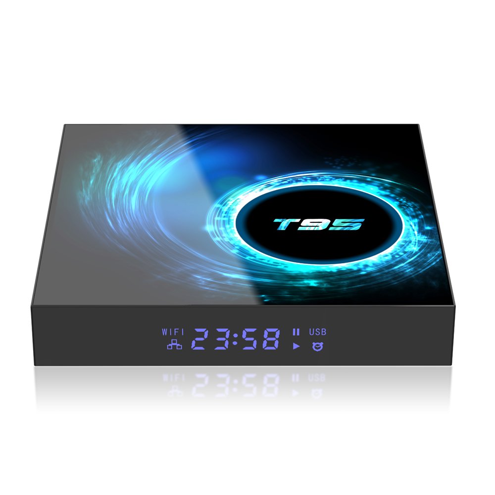 Android 10.0 T95 Allwinner H616 4GB 32GB 64GB 4K HDR H.265 OTT Wifi IPTV Smart Android TV Set-Top Box