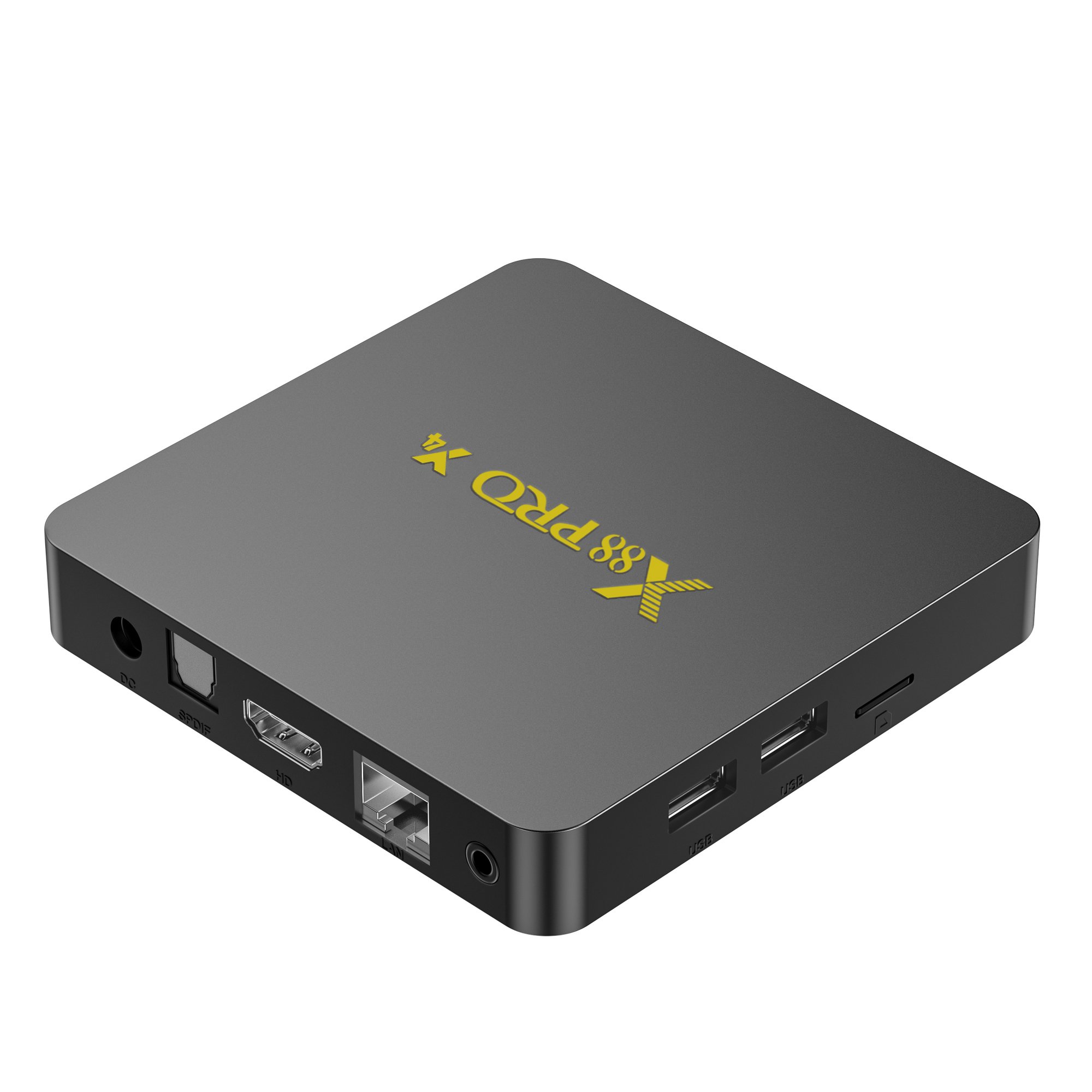 Original Design Android TV Box X88 Pro Y4 Smart Set Top Box Support Wifi Ethernet and BT5.0 with Amlogic S905Y4 Quad-Core Chip