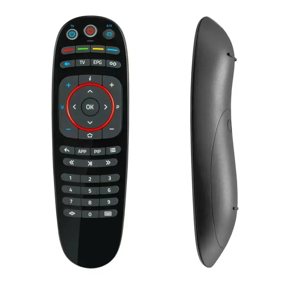 Manufactory low price 10 meters wireless universal black MAG324 relpaced remote control for IPTV set top box factory