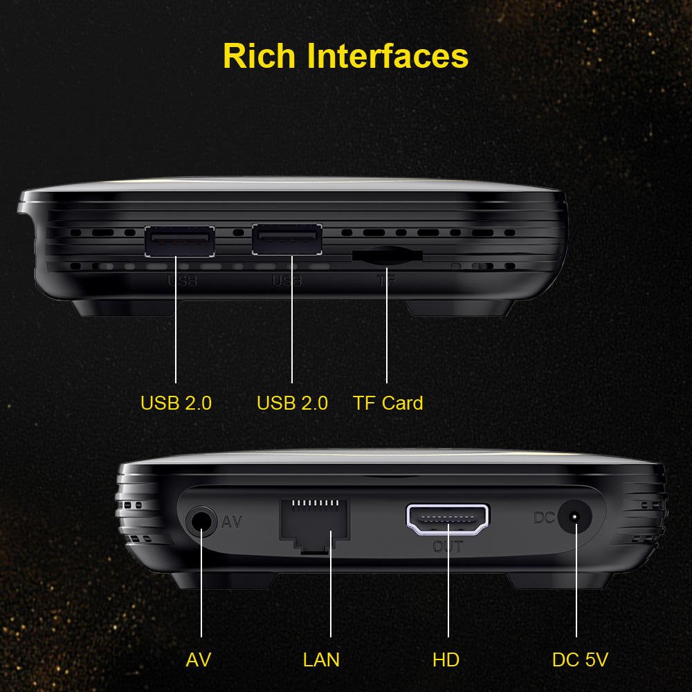 HK1 Rbox H8S Android 12 TV Box Allwinner H618 2G 4G RAM 16G 32G 64G ROM 5G Dual WiFi 4K Quad Core Set Top Box HK1RBOX
