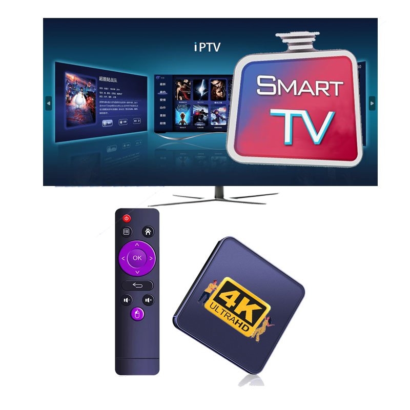 TD Smart IP TV Box Android Reseller Panel smart 1 year OEM 4k for Android IP TV Set Top Box