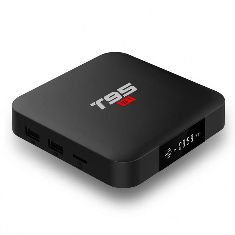 4k android tv box T95 S1 2GB 16GB Amlogic S905W Android 7.1 set top box T95S1 shenzhen tv box