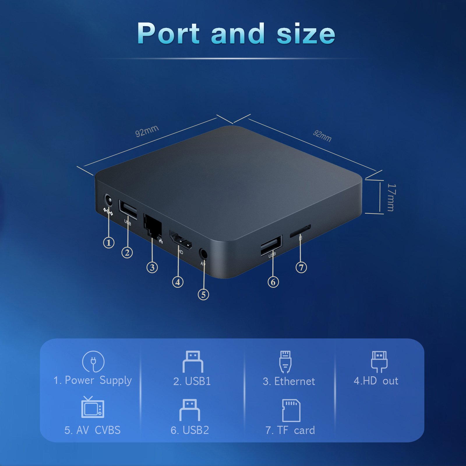 BOXPUT iATV M5 Allwinner H313 Smart Android 10 TV Box 2.4G 5G Dual Wifi6 BT5.0 Voice Remote Control 4k Media Player Set-Top Box