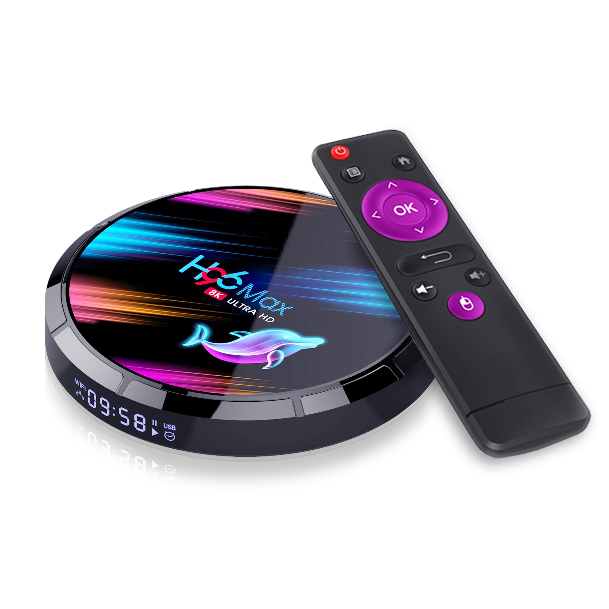 2024 STB IPTV box V96 8K Strong oneyears free 4K TV channels 2GB 16GB Android10 4K Dual Band WIFI Set Top Box IPTV boxes