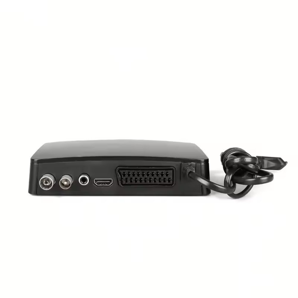 Hot Selling 1080P DVB-T2 Set Top Box H.265 Hevc DVB-T2 TV Decoder Quad Core Android 9 Tuner with WiFi Support 1080p Resolution