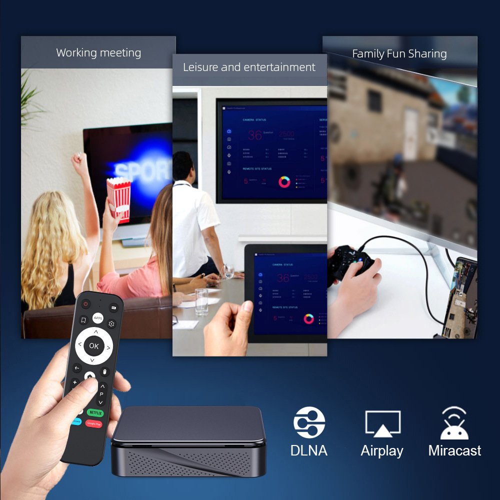 The best wireless network set-top box casting screen digital can be home android box intelligent dual-band can be tested
