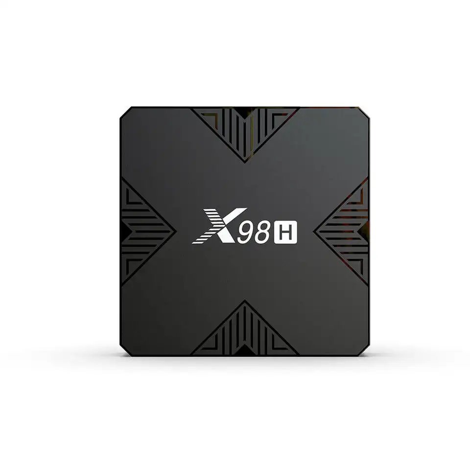 High Speed Tv Box 4k Original IC X98H Allwinner H618 Smart TV Box Android 12.0 Free To Air Set Top Box Satellite tv receiver 4k