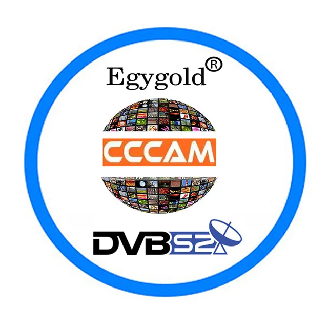 2024 Stable Cccam Egygold Line Oscam Ccam 8 Line Poland Slovakia Germany Italy Europe Satellite TV Receiver DVB-S2 Set Top Box