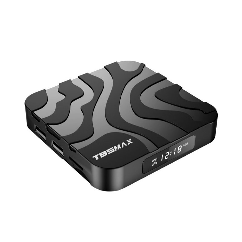 Android 12.0 TV BOX T95 Max Allwinner h618 Chip Dual Band wifi BT 4.0 Smart Android Tv Box 6k 4k Set Top Box