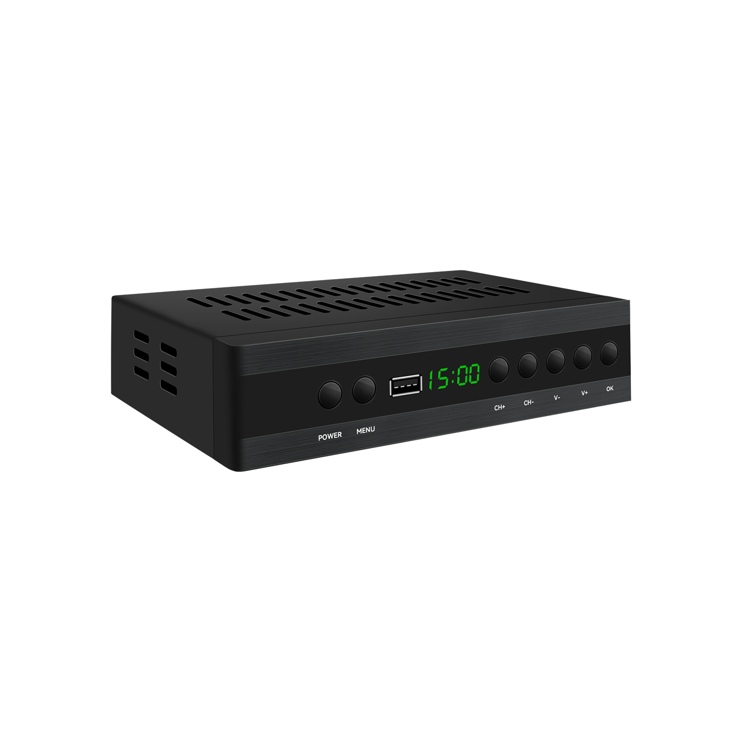 OEM/ODM Spain TDT Decoder DVB-T2 H265 Terrestrial Digital Receiver MPEG4 Media PVR Set Top Box