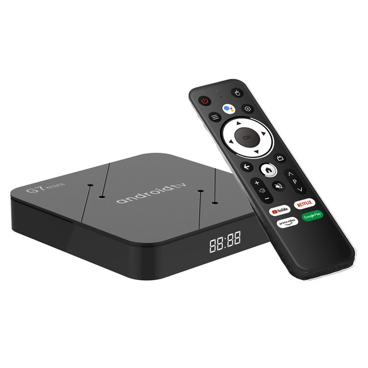 Factory wholesale G7 mini 4k ATV Android 11.0 TV box 2gb 16gb s905w2 G7mini smart box voice remote Set Top Box fire stick