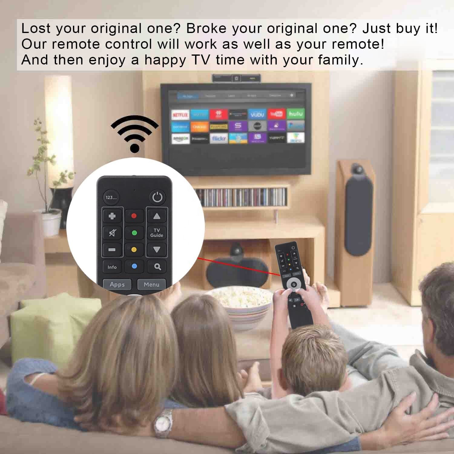 New STB Remote Control use for Fetch TV Mini 4K Mini 8 Gen 2 M616T H626T M605T set top box