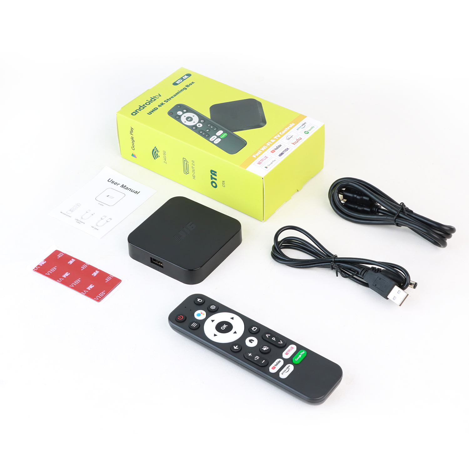 BT Voice remote U16 Smart TV Boxe Android 10 13 Dual Wifi 2.4g 5g Allwinner H313 ATV 4K Android TV Box