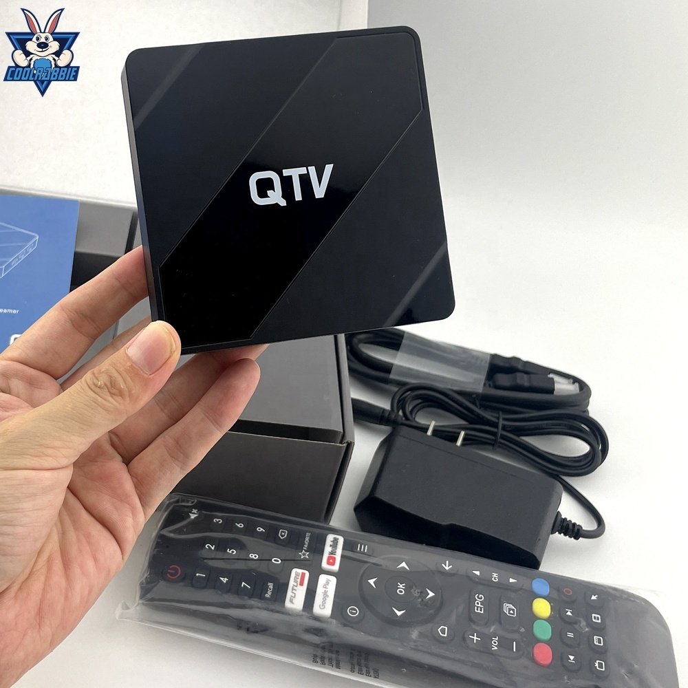 New QTV Android 10.0 Set top Box XTV air XTV Pro IPTV TV BOX X5 H616 2GB 8GB Future TV Streaming Media Player