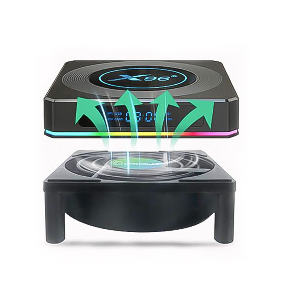 Boxput C1 Plus Cooling Wireless Silent Quiet Cooler DC 5V USB Power Radiator Mini Fan Fan for Android TV Box Set Top Box X88 TX3