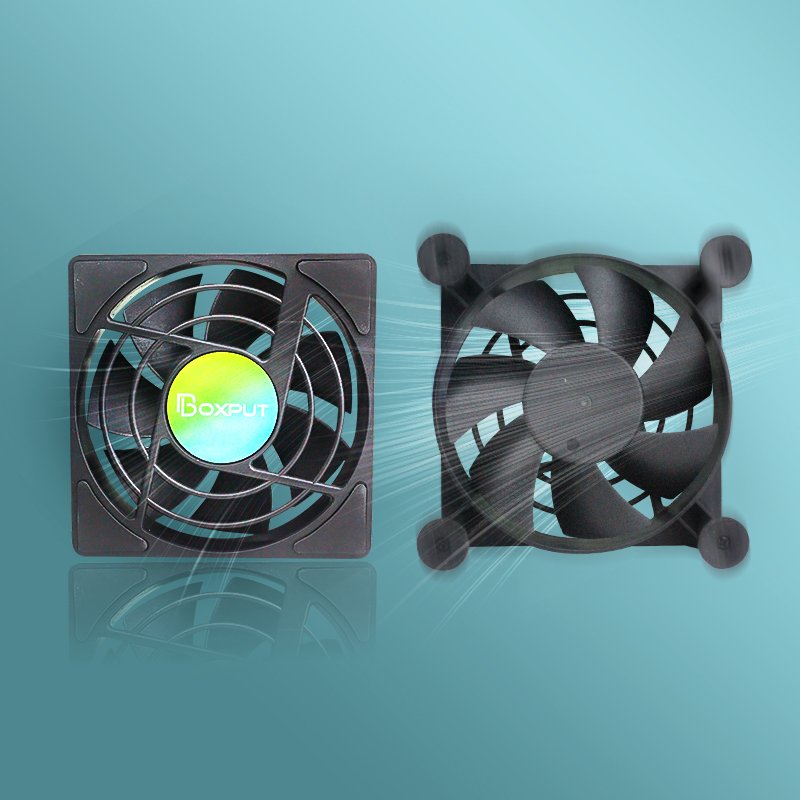 Boxput C1 Plus Cooling Wireless Silent Quiet Cooler DC 5V USB Power Radiator Mini Fan Fan for Android TV Box Set Top Box X88 TX3