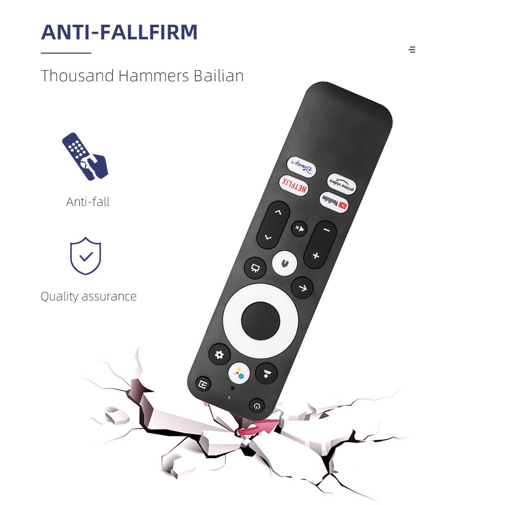 2024 New Voice Remote Control Compatible Onn TV Box H96 Max HAKOPRO MECOOL Android TV Stick Google Certified Set-Top Box