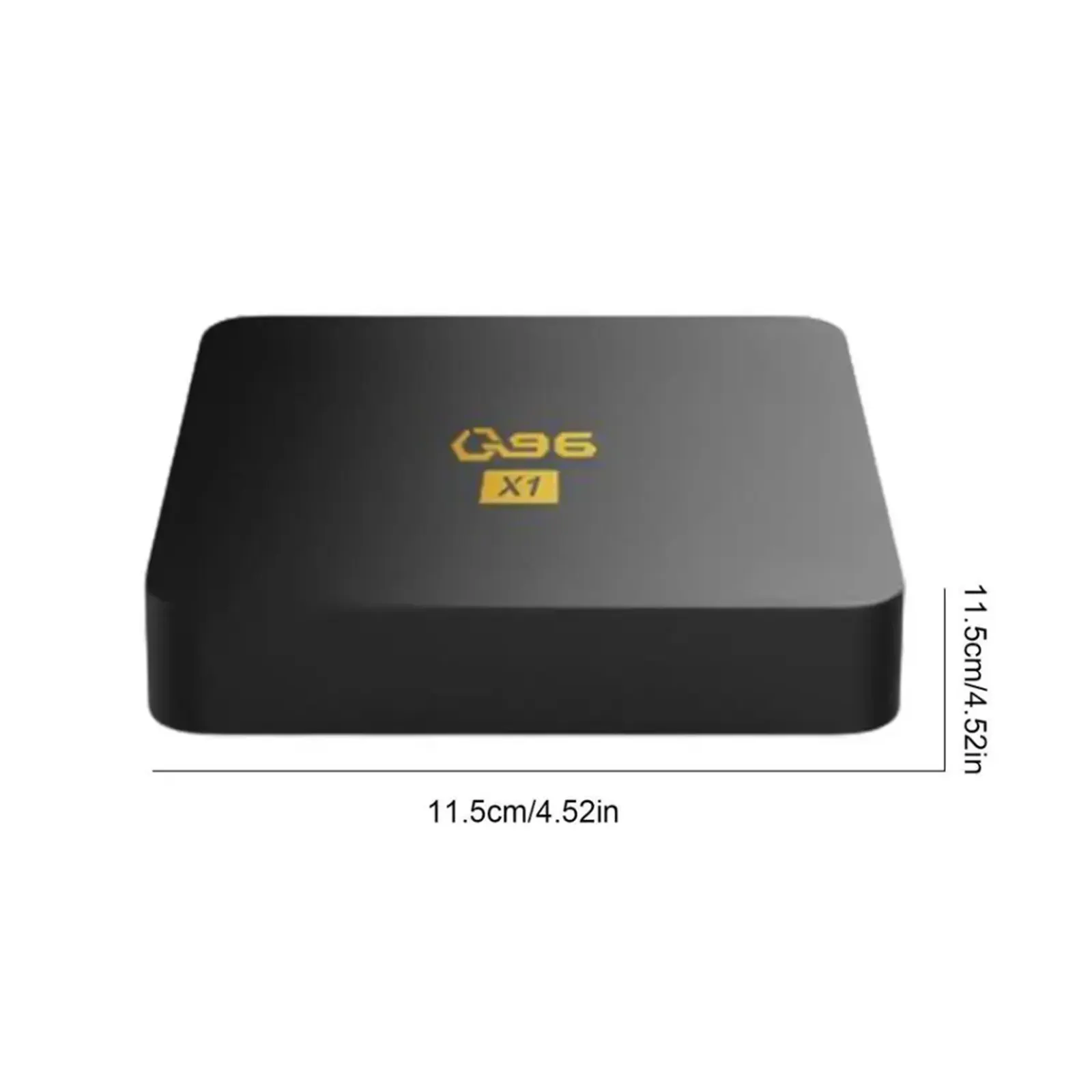 Q96 8X Upgradeable Android 10.0 HDR Media Player Set-Top Box 4K Resolution Quad-Core 5G WIFI Android TV Box