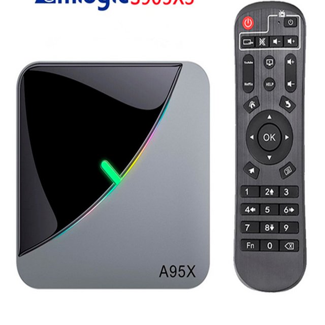Network TV A95X F3 AIR set-top box 4GB/32GB S905X3 high-definition network box TV BOX Android 9.0