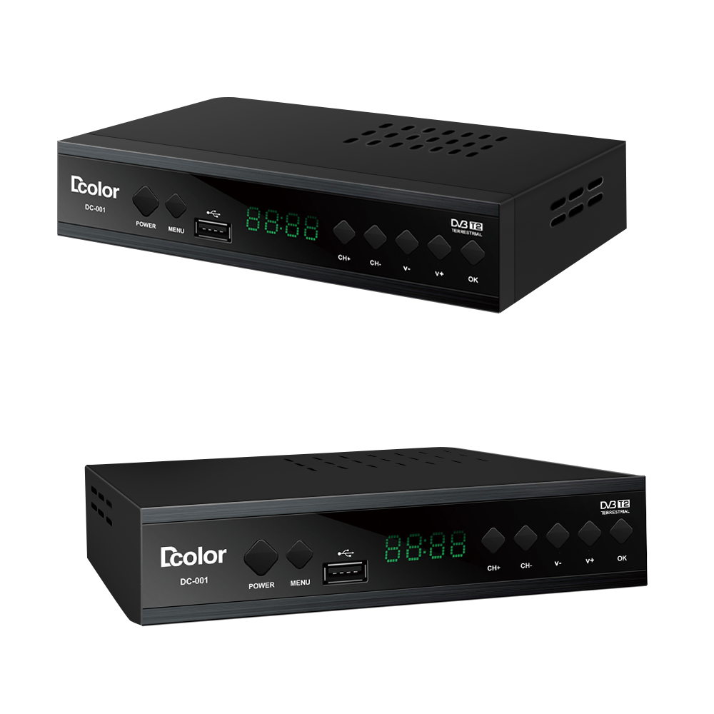 Factory DVB-T2 Terrestrial Digital Receiver H264 WIFI MPEG4 Set Top Box