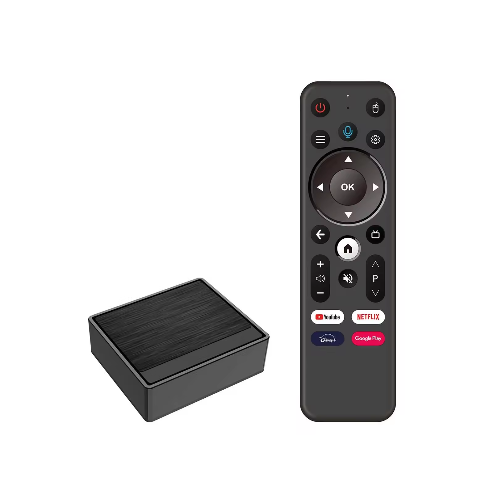 Lemon MINI TV Box 4K Android TV Box Android 12 2GB 16GB H618 Dual Band 2.4GHz+5GHz WIFI6 BT Voice Remote Lemon TV Set Top Box