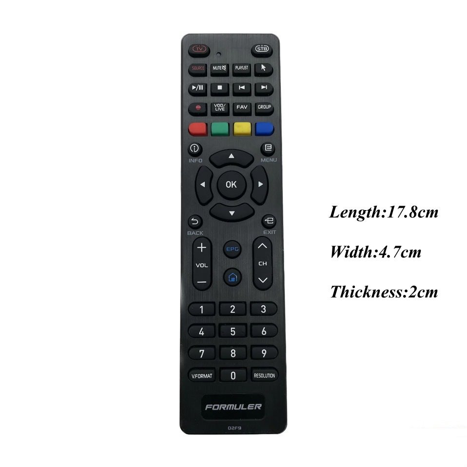 Z10SE TV Remote Control English Version for TV Remote Control Formuler Set Top Box
