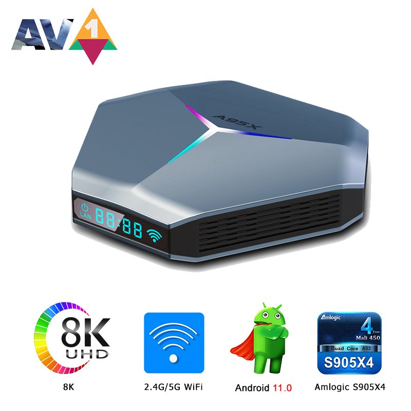 YUNDOO Android 11A95XF4 2GB 16GB Youtube 4K Streaming Smart Set-top Android TV Box